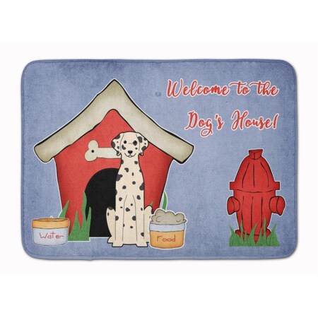 Carolines Treasures Dog House Collection Dalmatian Machine Washable Memory Foam Mat BB2851RUG